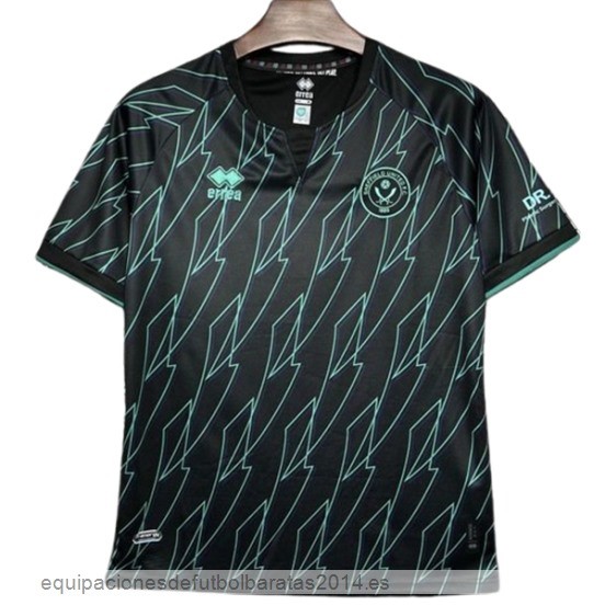 Nuevo Tailandia 2ª Camiseta Sheffield United 24/25 Negro Baratas